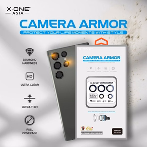 X-ONE Sapphire Camera Armor - for Samsung Galaxy S23/S23 Plus - silver