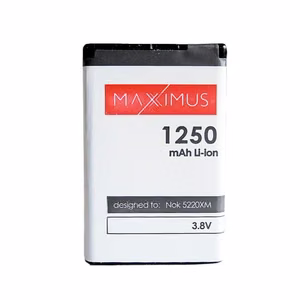 Baterija MAXXIMUS NOK 5220XM/6303 1250 LION c3-01/c5/c6-01
