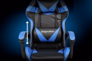 Kruger&Matz GX-150 žaidimų kėdė, juoda