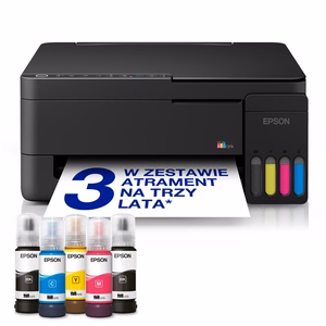 Epson EcoTank L3351 – цветное струйное МФУ, A4, Wi-Fi, чёрный
