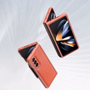 Dėklas Dux Ducis Venice skirtas Samsung F936 Z Fold4 rožinis