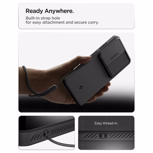 Spigen Optik Armor чехол для Samsung Galaxy S26 Ultra чёрный