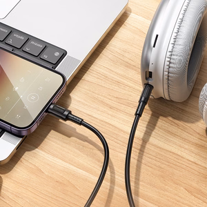 Borofone Cable AUX BL25 Nice - Lightning to jack 3,5mm - 1 metre black