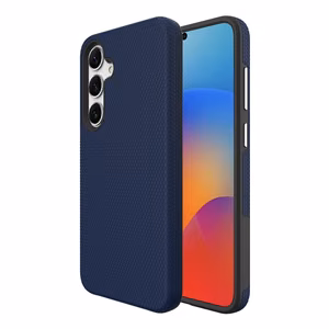 Dėklas Perfectionists Triangle Case Samsung S926 S24 Plus/S936 S25 Plus tamsiai mėlynas