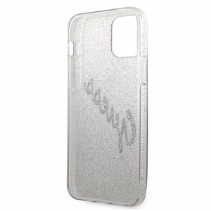 Guess GUHCP12SPCUGLSGO iPhone 12 mini 5.4" gold/gold hardcase Glitter Gradient Script
