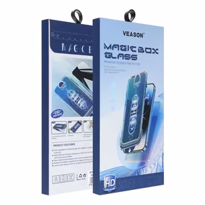 6D Pro Veason Easy-Install Glass + Applicator - for iPhone 14 Pro Max black