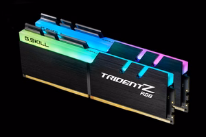 G.Skill Trident Z RGB F4-3200C16D-16GTZR atminties modulis 16 GB 2 x 8 GB DDR4 3200 MHz