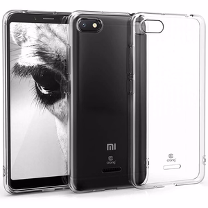 Чехол Crong Crystal Slim для Xiaomi Redmi 6A, прозрачный