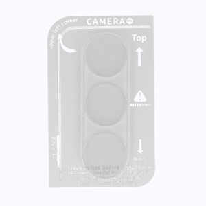 Apsauginis stiklas HARD kamerai (LENS) Samsung Galaxy S23 Plus (island)