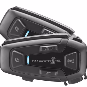 Interphone U-COM 8R Motociklo domofonas 1600 m juodas