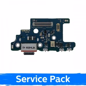 Įkrovimo jungtis skirta Samsung G985 S20 Plus su lankstiu kabeliu / Plata (Service Pack)