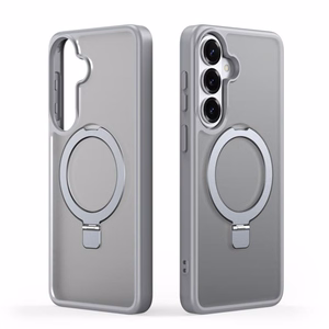 Чехол Dux Ducis Yind с магнитной подставкой для Samsung S942 S26 серый