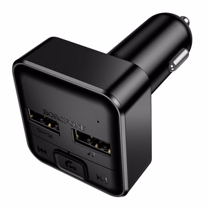 Borofone siųstuvas FM BC63 Selecto MP3, Bluetooth - 2xUSB - juodas