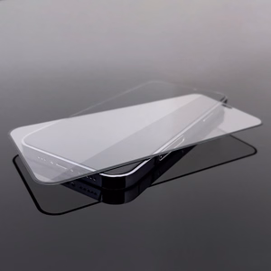 LCD apsauginis stikliukas "Wozinsky 5D Full Glue" Apple iPhone 16 Pro/iPhone 17 pritaikytas dėklui juodas