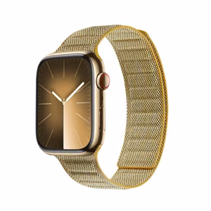 Crong Melange magnetinis dirželis, skirtas Apple Watch 38 / 40 / 41 mm ir 42 mm (Series 10 / 11), geltonas melanžas
