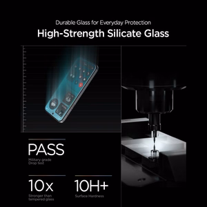 Spigen Glas.tR EZ Fit Pro grūdintas apsauginis stiklas, skirtas „Nothing Phone 4A Pro“, 2 vnt.