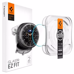 Spigen Glas.TR ”Ez-Fit” grūdintas stiklas Samsung Galaxy Watch 8 46mm - skaidrus