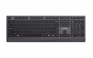Gembird keyboard (KB-MCH-06) – wired, US layout, black