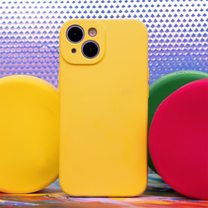 Silikoninis dėklas, skirtas "Xiaomi Redmi 13c 5G yellow