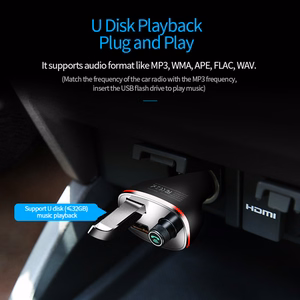 Rock FM transliatorius B300 MP3, Bluetooth - 2xUSB - juodas