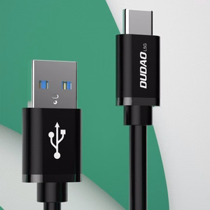 Кабель Dudao USB - USB Type C Super Fast Charge 1 m чёрный (L5G-Black)