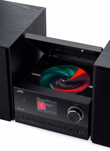 JVC UX-E225B Mini garso sistema Juoda