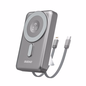 Išorinė baterija Power Bank Dudao K29 MagSafe 20W 10000mAh pilkas