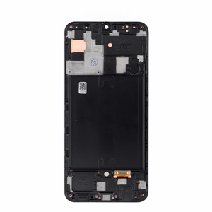 AMOLED LCD-дисплей FIXCELL с рамкой для SAMSUNG A50, черный (замененное стекло)