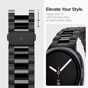 Spigen Modern Fit Band 316L Bracelet for Samsung Galaxy Watch 40/44/46 mm - Black