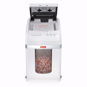 Popieriaus smulkintuvas su automatiniu padavimo mechanizmu HSM Autofeed X200, 30 l, P4, 4 x 12 mm