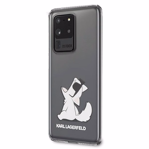 Karl Lagerfeld KLHCS69CFNRC S20 Ultra G988 skaidrus Choupette Fun