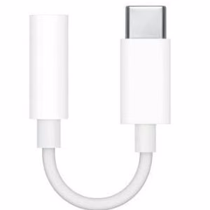 Audio adapter from "USB-C" to 3,5mm iPad/Macbook/iMac (A2155/MU7E2AM) original