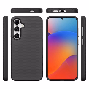 Dėklas Perfectionists Triangle Case Samsung A556 A55 5G juodas