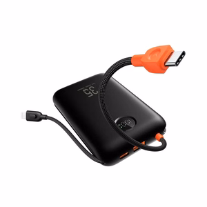 Powerbank Veger K2 (W2068) PD QC3.0 35W 20000 mAh with built-in Type C cables / Lightning black