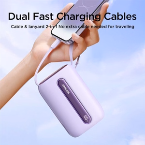 Išorinė baterija Joyroom „JR-L012 Plus Colorful“ juoda 20000mAh (22.5W)