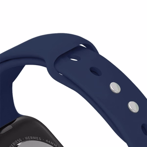 Crong Liquid strap for Apple Watch 44 / 45 / 46 / 49 mm, navy blue