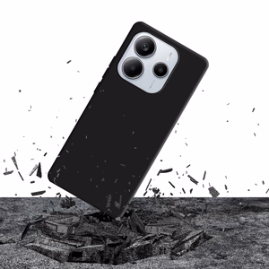 3mk Silikoninis dėklas telefonui Xiaomi Redmi Note 14 5G - juodas