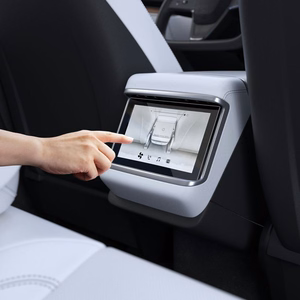 Spigen Glas.tR Slim grūdintas stiklas Tesla Model X 2022 / Model S 2021 - Juodas