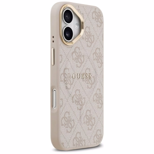 GUESS чехол для IPHONE 17 совместимый с MagSafe GUHMP17SP4MSEGCP (PU 4G W/ Classic) розовый