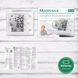 Medisana BW 320 kraujospūdžio matuoklis