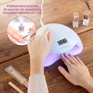 Medisana ND 880 UV/LED lempa nagams Baltas