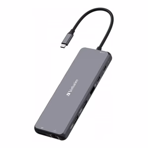 VERBATIM USB-C Pro мультипортовый хаб 13 портов
