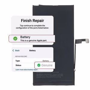 Baterija suderinama su iPhone 15 Plus / savidiagnostika / nustatymai: originali
