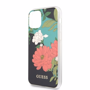 Guess GUHCN58IMLFL01 iPhone 11 Pro juodas/juodas N°1 Gėlių kolekcija