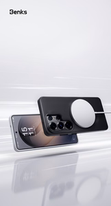 Benks Magnetic Vita Pro силиконовый чехол (A050) для Samsung Galaxy S26 Ultra серый