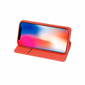 Dėklas telefonui Smart Book MAGNET raudonas SAMSUNG GALAXY A20S