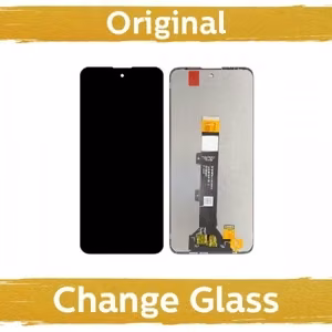 LCD дисплей совместимый с Motorola E40 XT2159 чёрный (восстановленный: Китай)