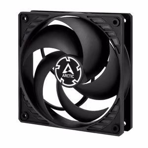 ARCTIC P12 statiniam slėgiui optimizuotas ventiliatorius, 3-pin, 120mm, juodas
