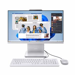 Lenovo IdeaCentre AIO 24IRH9 Intel® Core™ i7 i7-13620H 60.5 cm (23.8") 1920 x 1080 pikselių All-in-One PC 16 GB DDR5-SDRAM 512 GB SSD Wi-Fi 6 (802.11ax) Windows 11 Home pilkas