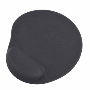 MP-GEL-BLACK 260x220 pelės kilimėlis su riešo atrama, juodas